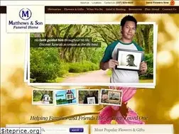 Sites similar to matthewsandsonfuneralhome.net