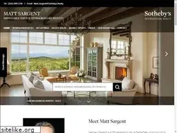 Sites similar to matthewsargent.com
