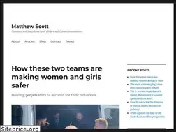 Sites similar to matthewscott.org.uk