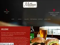 Sites similar to matthewsdiner.com
