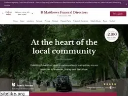 Sites similar to matthewsfunerals.co.uk