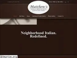 Sites similar to matthewsitalian.com