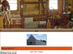 Sites similar to matthewsmuseum.org
