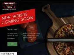 Sites similar to matthewspizza.com