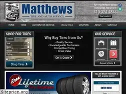 Sites similar to matthewstireco.com