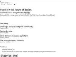 Sites similar to matthewstrom.com