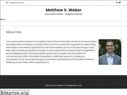 Sites similar to matthewsweber.com