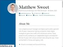 Sites similar to matthewsweet.net