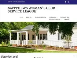 Sites similar to matthewswomen.org