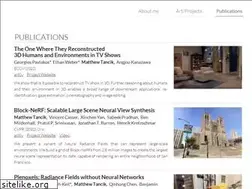 Sites similar to matthewtancik.com
