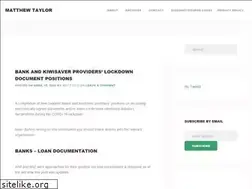 Sites similar to matthewtaylor.co.nz