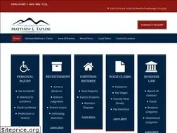 Sites similar to matthewtaylorattorney.com