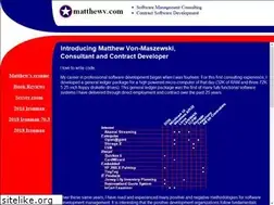 Sites similar to matthewv.net