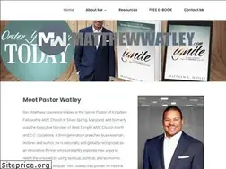 Sites similar to matthewwatley.com