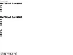 Sites similar to matthias-bannert.eu