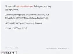 Sites similar to matthias.works