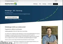Sites similar to matthiasklenk.de