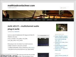 Sites similar to matthiaskronlachner.com