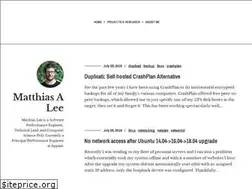 Sites similar to matthiaslee.com