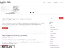 Sites similar to matthiasmueller.net
