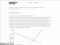 Sites similar to matthieugomez.com