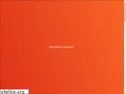 Sites similar to matthieularoche.com