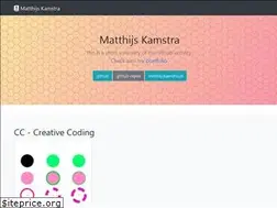 Sites similar to matthijskamstra.github.io