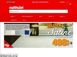 Sites similar to matthuset.se