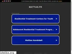 Sites similar to mattias.fr