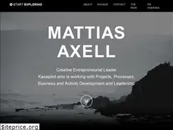 Sites similar to mattiasaxell.com