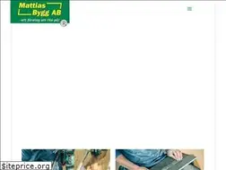 Sites similar to mattiasbygg.se