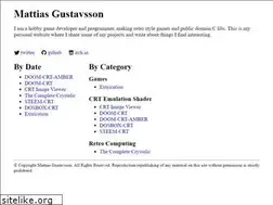 Sites similar to mattiasgustavsson.com