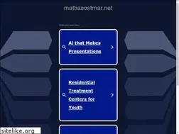 Sites similar to mattiasostmar.net