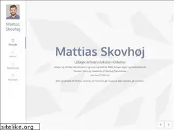 Sites similar to mattiasskovhoej.dk