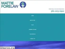Sites similar to mattieforelaw.com