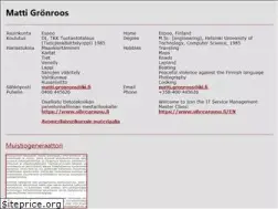 Sites similar to mattigronroos.fi
