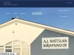 Sites similar to mattilankirjapaino.fi