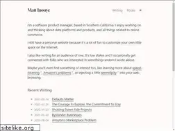 Sites similar to mattinouye.com