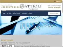 Sites similar to mattiolistudiolegale.com