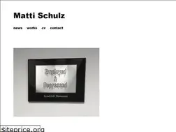Sites similar to mattischulz.com