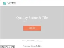 Sites similar to mattisonstonetile.com
