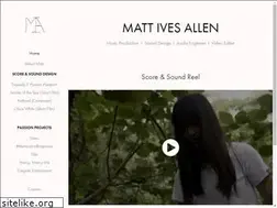 Sites similar to mattivesallen.com