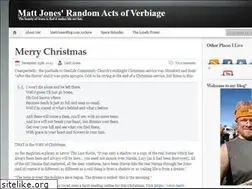 Sites similar to mattjonesblog.com