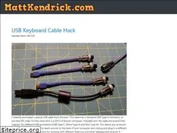 Sites similar to mattkendrick.com