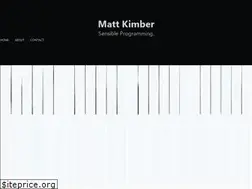 Sites similar to mattkimber.co.uk