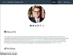 Sites similar to mattkmiecik.com