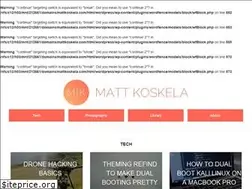 Sites similar to mattkoskela.com
