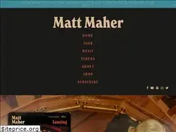 Sites similar to mattmahermusic.com