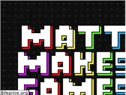 Sites similar to mattmakesgames.com