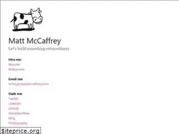 Sites similar to mattmccaffrey.com